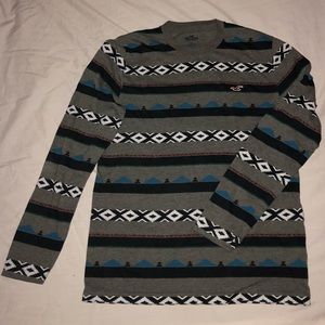 Nice Multi Color Long Sleeve Tee